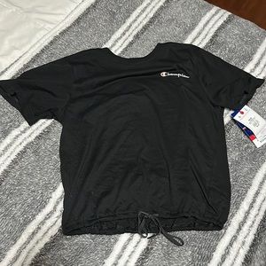 Black champion shirt